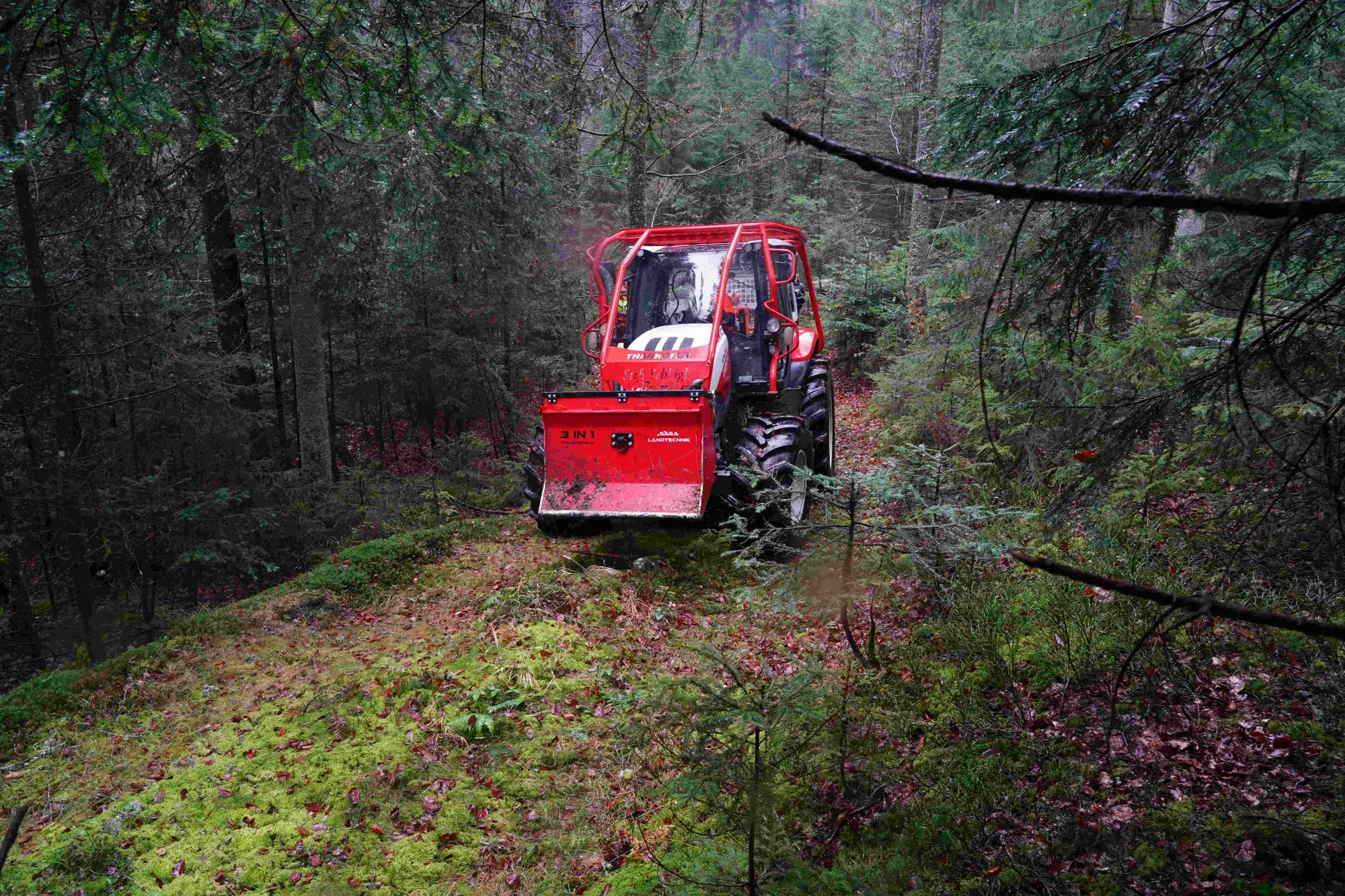 Steyr-CVT-4140-Wald-Rueckegasse